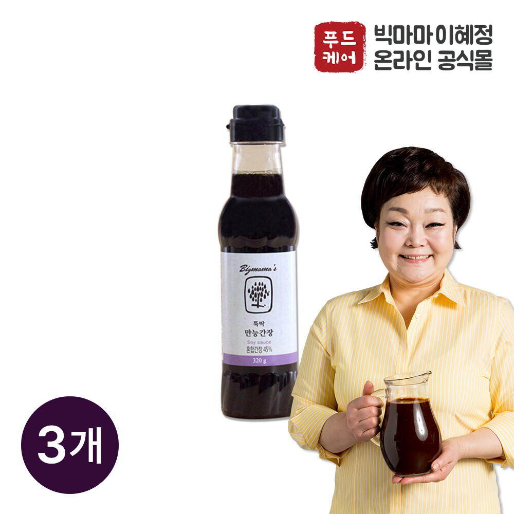 빅마마 빅마마 이혜정의 뚝딱 만능간장 320g x 3개