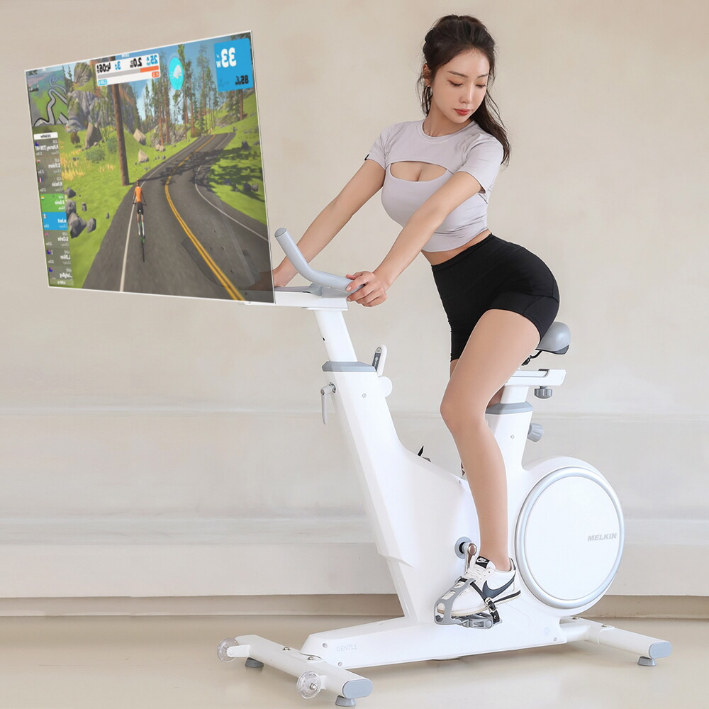 멜킨스포츠 (직접설치) 스마트 젠틀 마그네틱 스핀바이크 15kg 헬스싸이클