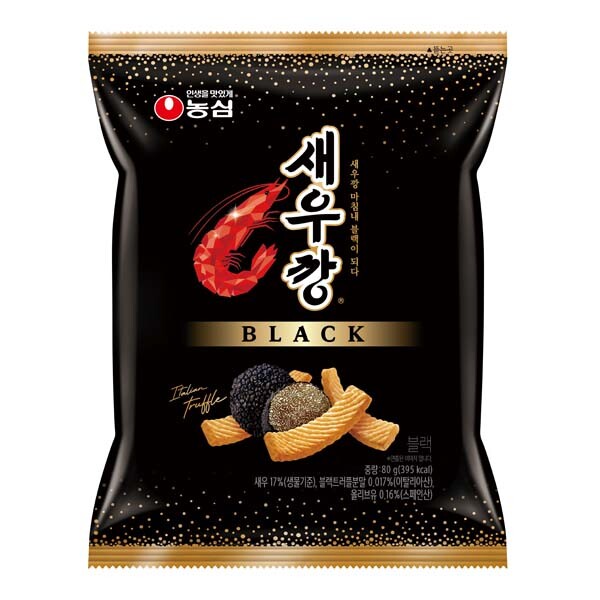 농심 새우깡 블랙 72g x 5봉