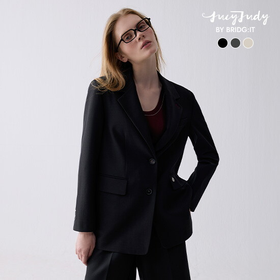 ○ [바이브리짓X쥬시쥬디] 26FW 테일러드 자켓 5