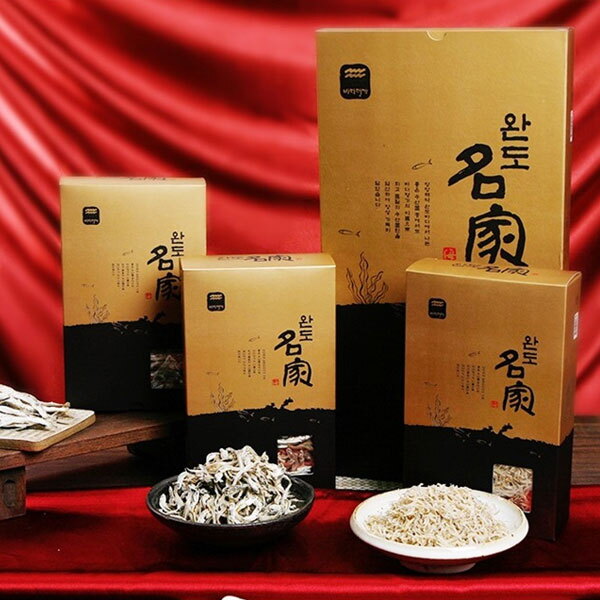 남도사랑 완도명가 알뜰종합멸치세트4호(자멸치300g중멸치250g다시멸치250g)