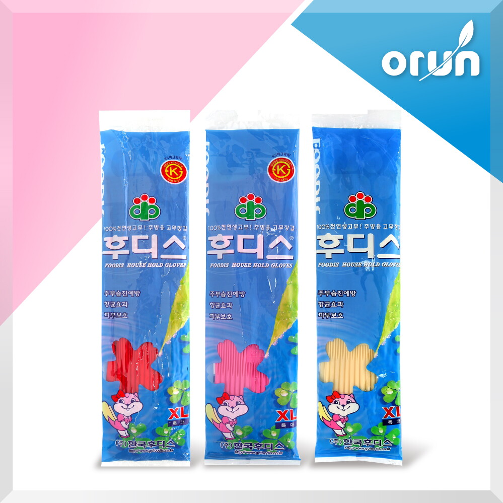 오런 후디스고무장갑(XL)특대