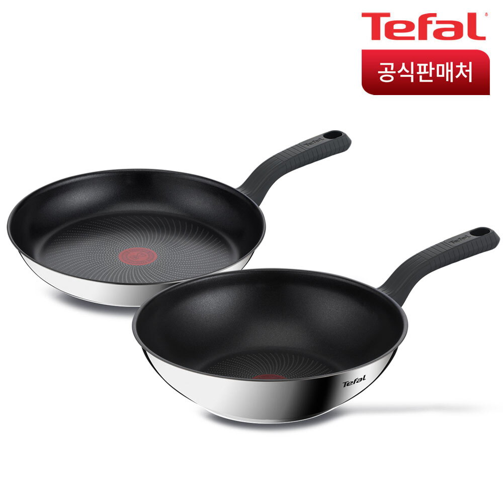 테팔 테팔 인덕션 에센스쿡 2종(팬28+웍28)