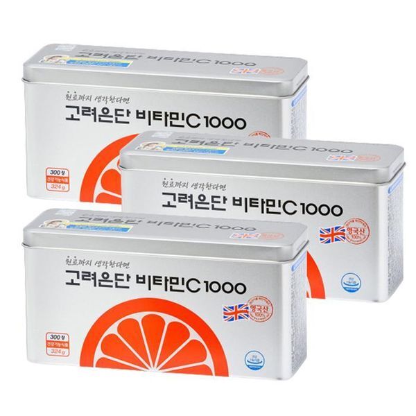 하프클럽(식품) [하프클럽/기타]고려은단 비타민C 1000 300정 3개