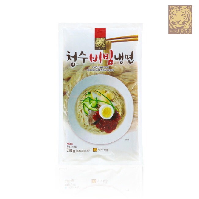 청수식품(주) 청수 프리미엄 비빔냉면 720G / 4인분(청수비빔장 4개 포함)