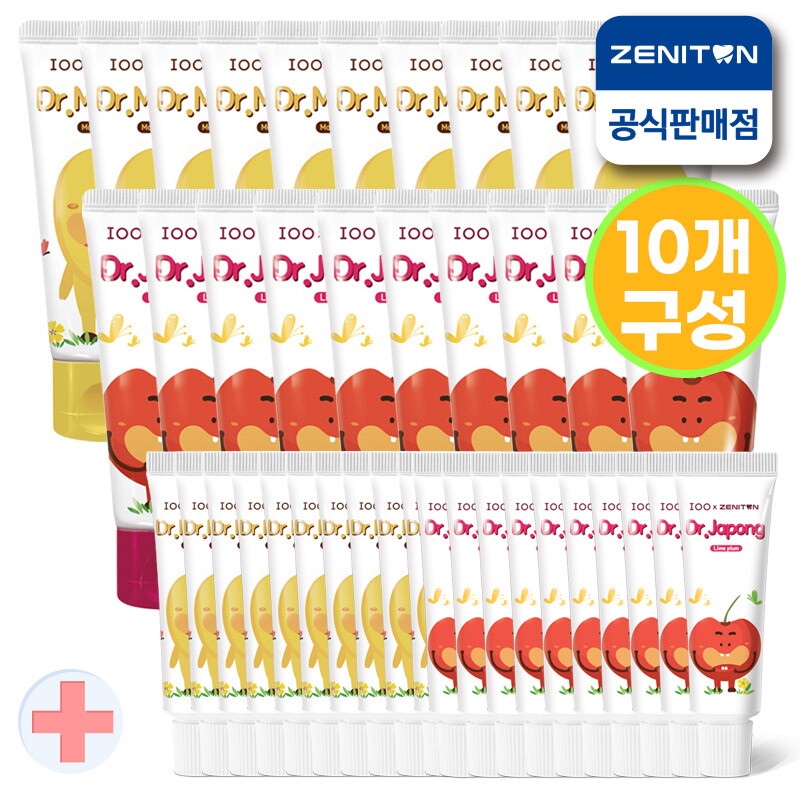 제니튼 제니튼 닥터망구 자퐁 초등학생 치약 60g+미니 15g x10개 (8-13세)