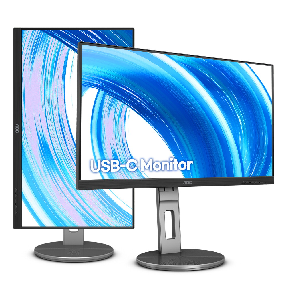 알파스캔 알파스캔 AOC U32N3C 4K UHD USB-C 프리싱크 높낮이 HDR 무결점모니터