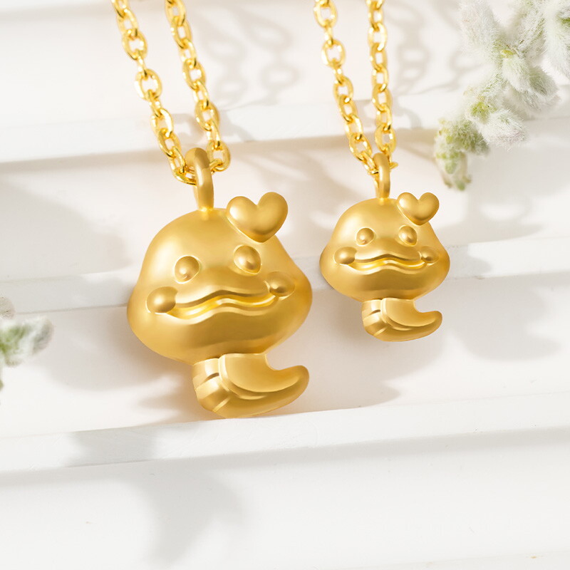 타이니앤코 순금 24K 코코 7.5g 뱀띠 하트뱀 돌목걸이