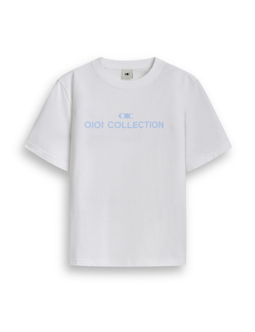 오아이오아이 오아이오아이컬렉션 우먼즈 시그니처 로고 반팔 티셔츠 WHITE OI2631TS001M WH