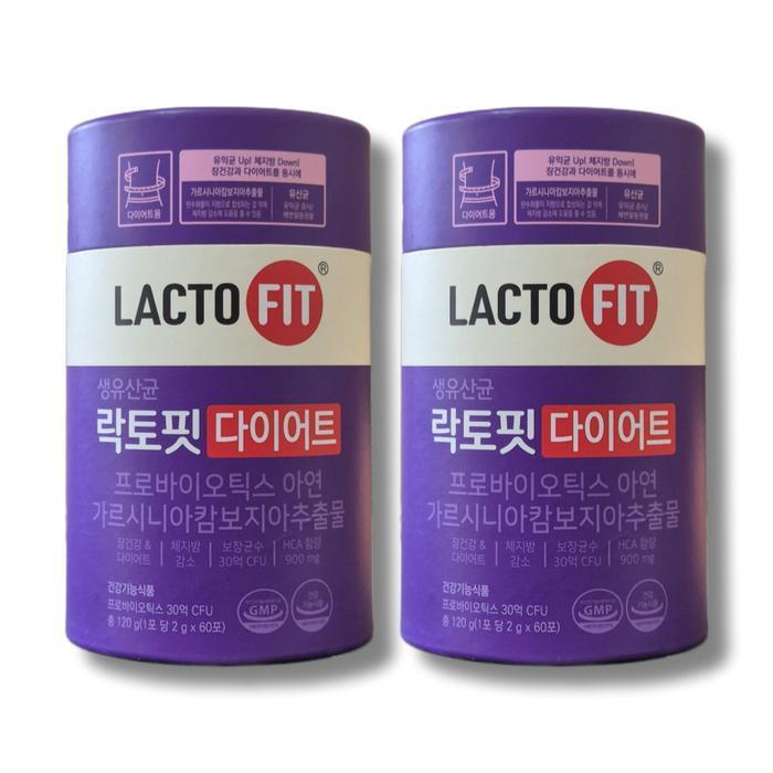 셀러허브 식품 종근당건강 락토핏 다이어트 2g 60포 2통 /wb