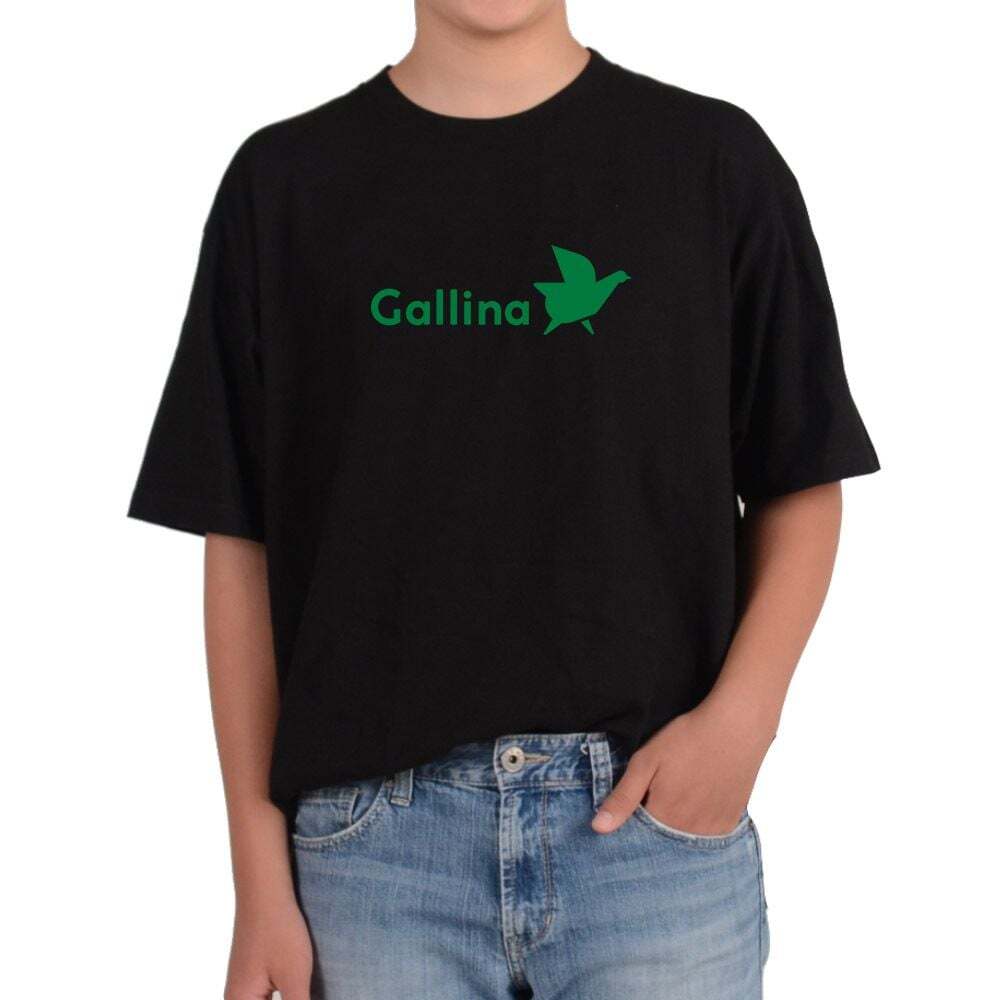 오너클랜 반팔라운드 겁쟁이 암탉 갈리나 내성적 그림 전사이즈