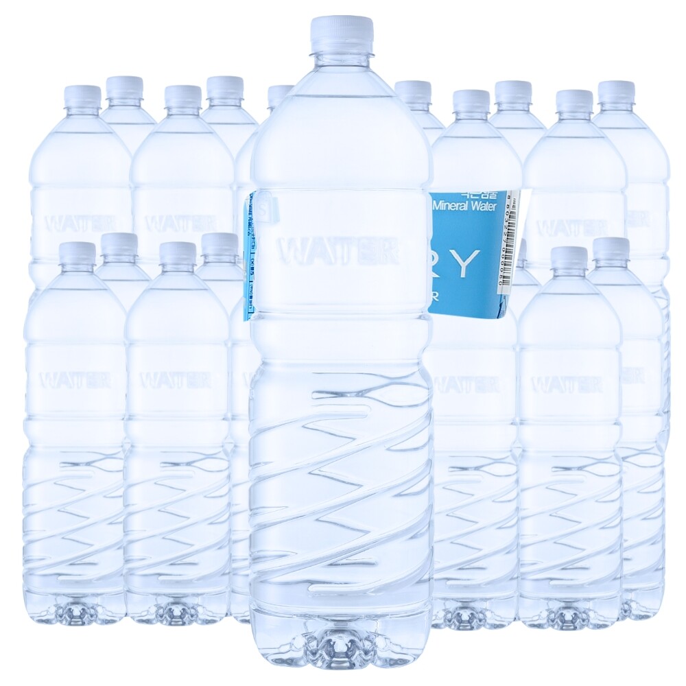 에브리워터 -에브리워터 무라벨 2L x 30병 (무료배송) 안전한생수 미네랄워터 생수2L 물2L SH