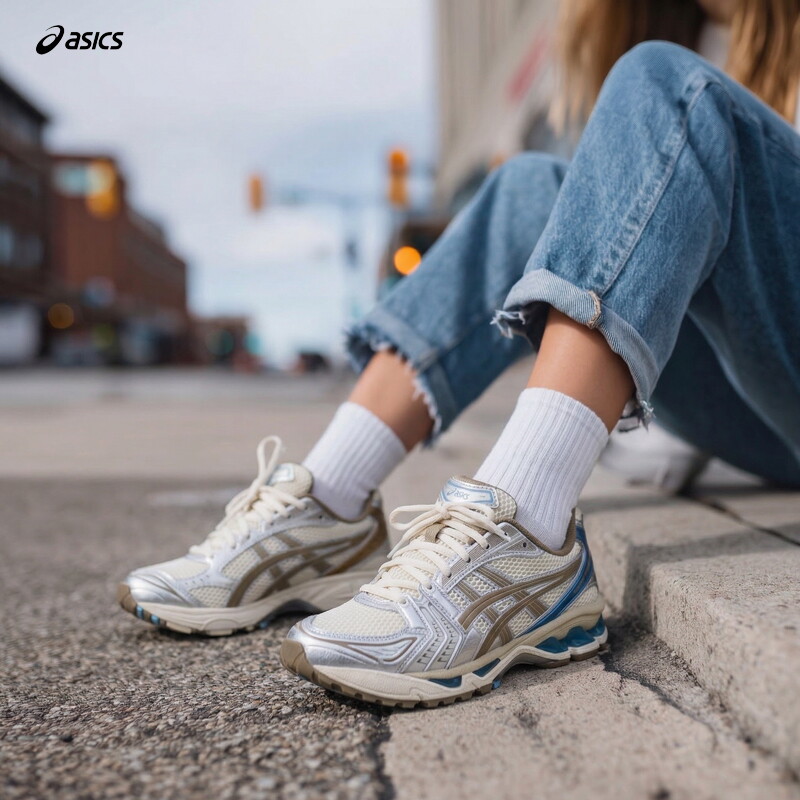 아식스(asics) 아식스 우먼스 젤 카야노 14 크림 페퍼 남자 여성 런닝화 운동화 1202A056-113