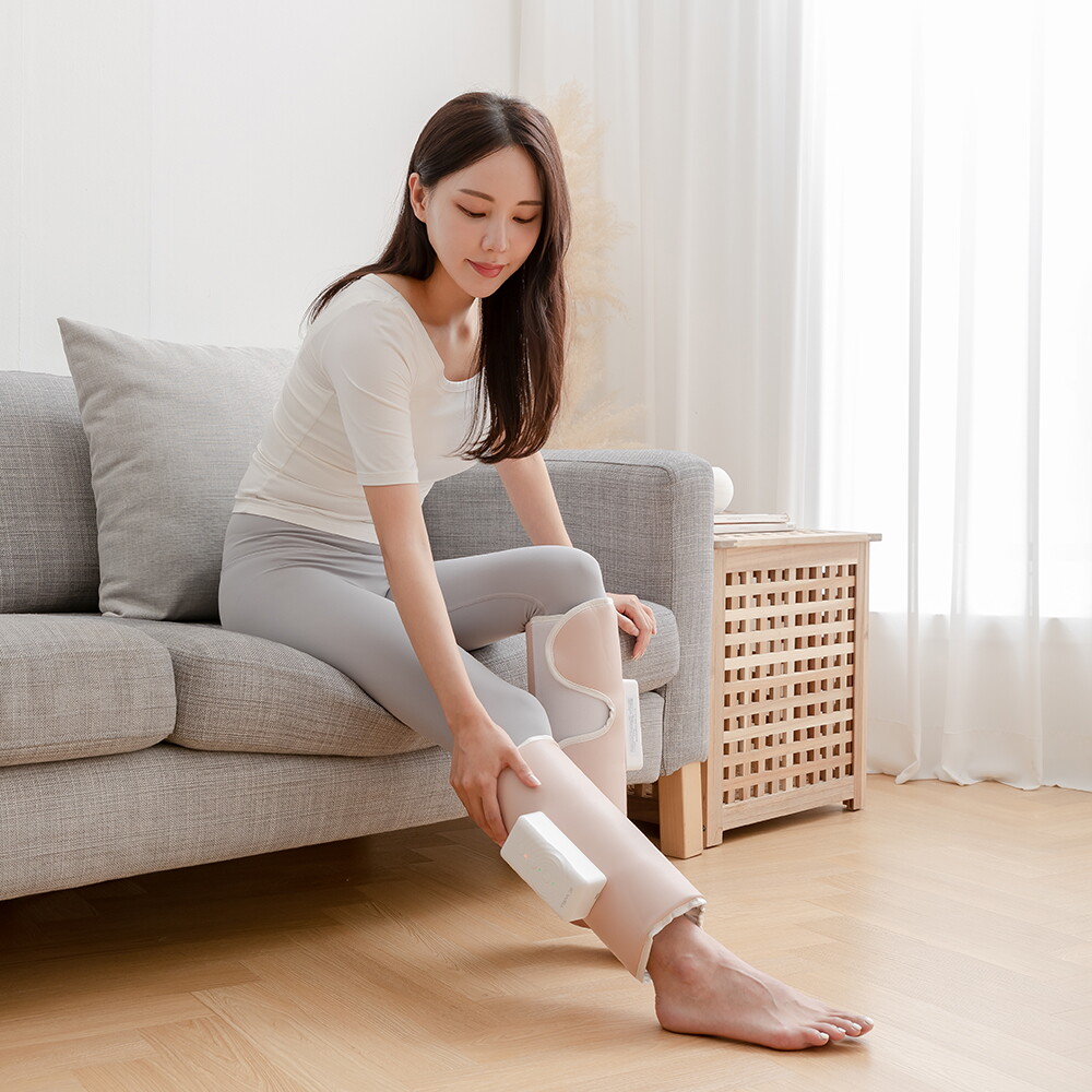 닥터웰 닥터웰 종아리 마사지기 무선 공기압 2중 에어셀 온열 다리 안마기 DR-5503