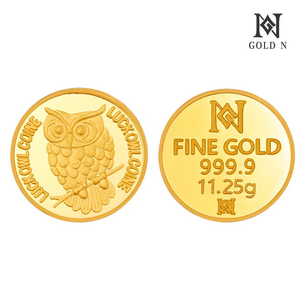 골드앤금거래소 24K 순금 부엉이 코인 11.25g