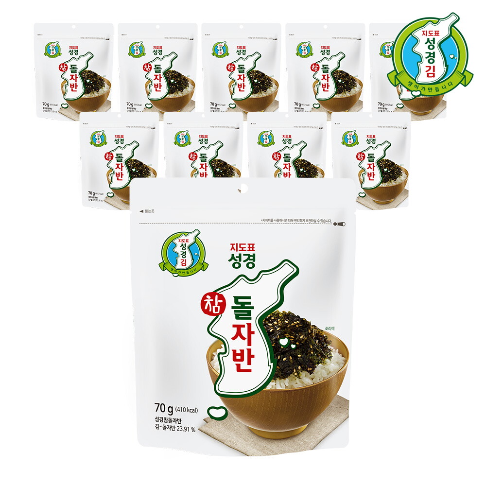 성경식품 참돌자반(70g) 10봉