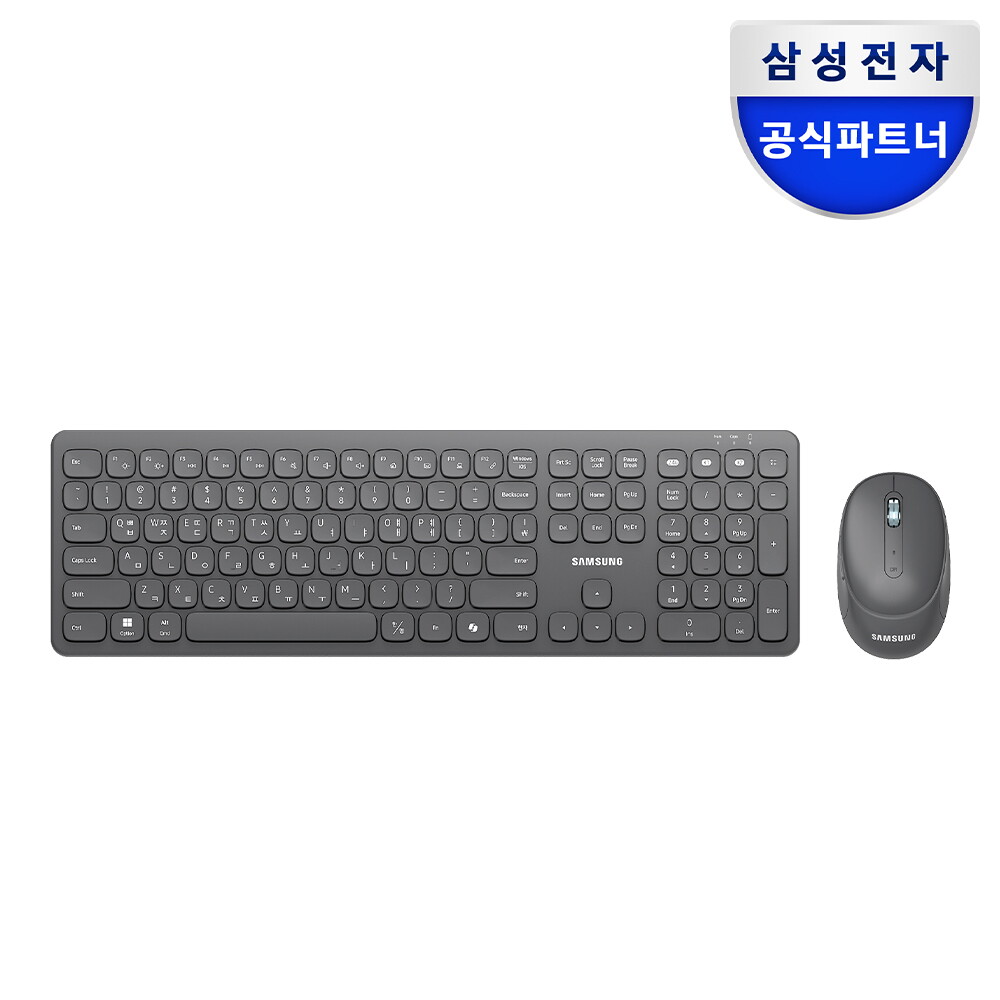 삼성전자 삼성 펜타그래프 저소음 블루투스 무선 키보드 마우스 세트 멀티페어링 사무용 무소음 SP-M1800Q