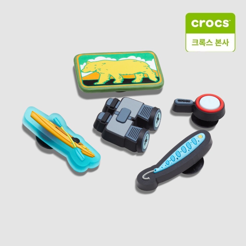 크록스 (크록스본사) 크록스 벌드 왓쳐 5팩 지비츠세트 10009876