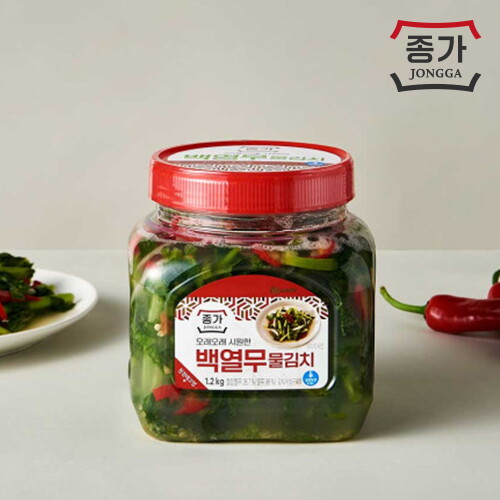 종가집 (종가집) 백열무물김치 1.2kg(PET)
