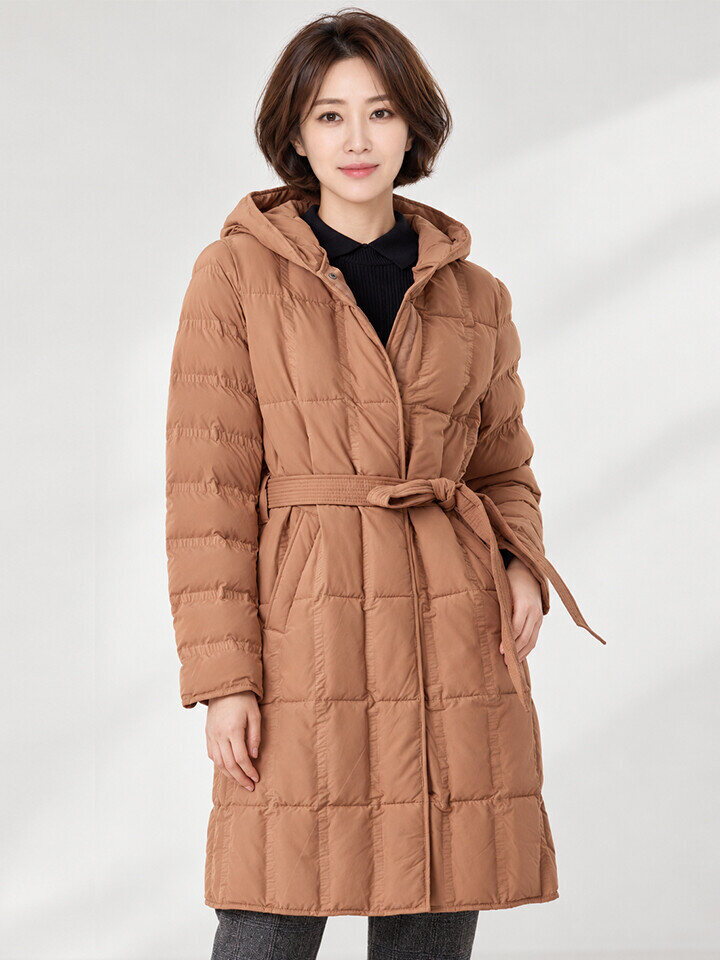 크로커다일레이디 (패플) [크로커다일레이디]후드퀼팅패딩점퍼_CLBWPD104