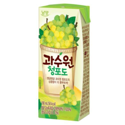 남양 과수원 청포도 190ml x 48개