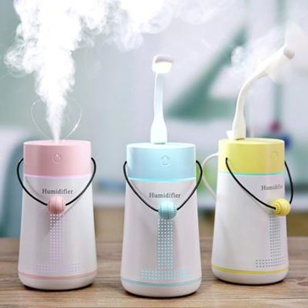 교보문고 디자인에버 4시즌 4in1 USB 무선 충전식 미니 가습기