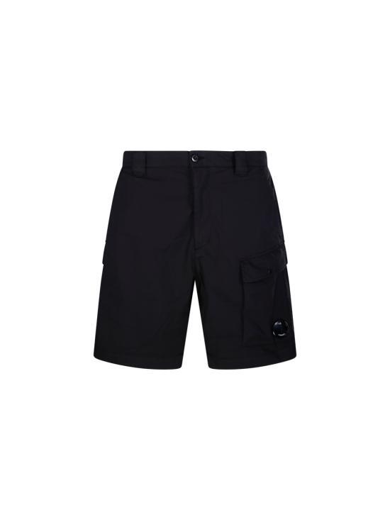CP컴퍼니 25SS 씨피 컴퍼니 숏팬츠 18CMBE111A006439G999 BLACK DOM