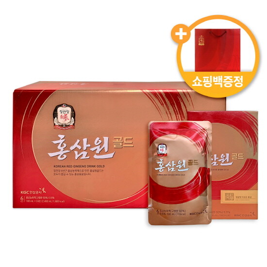 정관장 [3+1] 홍삼원골드 100ml x 24포 4박스