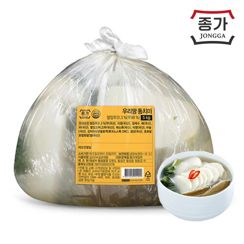 종가집 (종가집) 우리땅 동치미 5kg (외식)