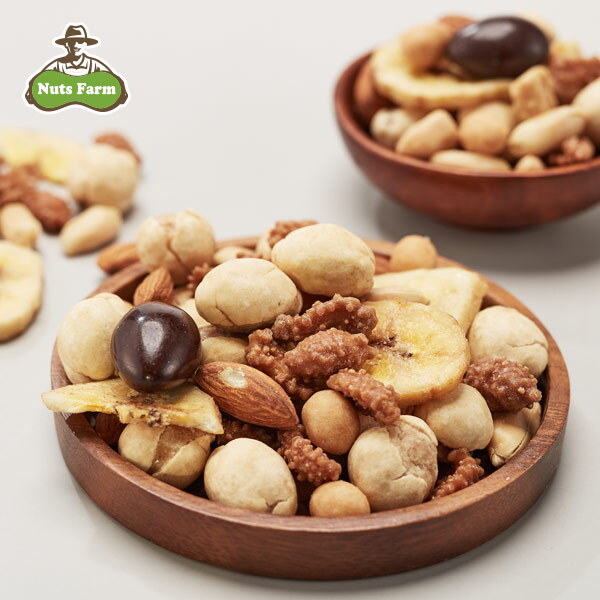 넛츠팜 아몬드 초코 믹스넛 1kg(원통)