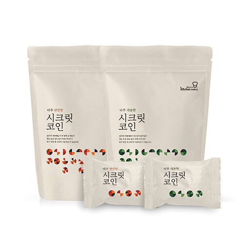 빅마마 이혜정의 시크릿코인 5팩 , 총 100알(편안한맛 4팩+개운한맛1팩, 팩 당 20알)