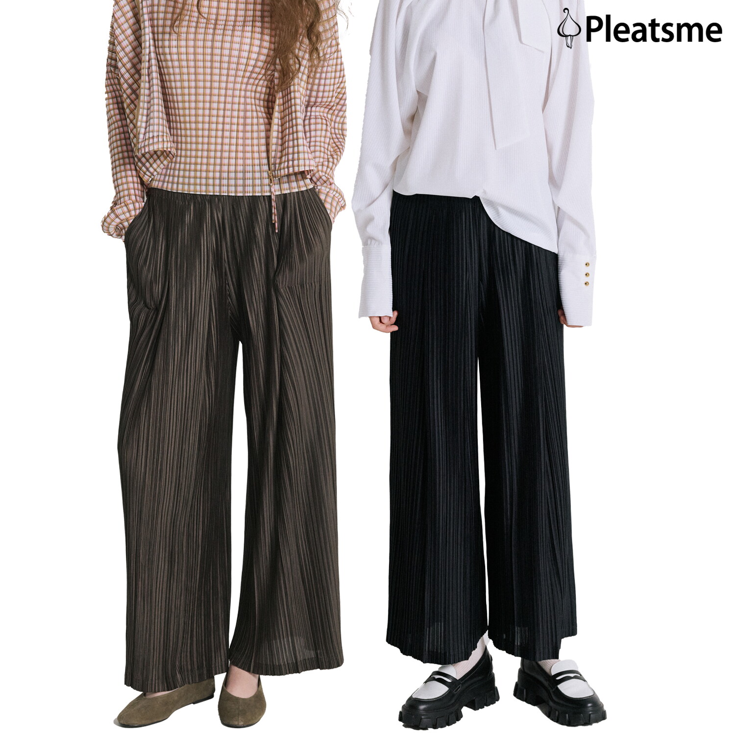 26FW 플리츠 와이드 핀턱 팬츠 5