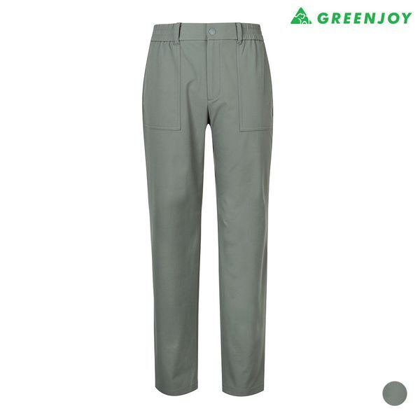 그린조이(하프) [하프클럽/그린조이]남성 CN 스판 밴딩 치노팬츠