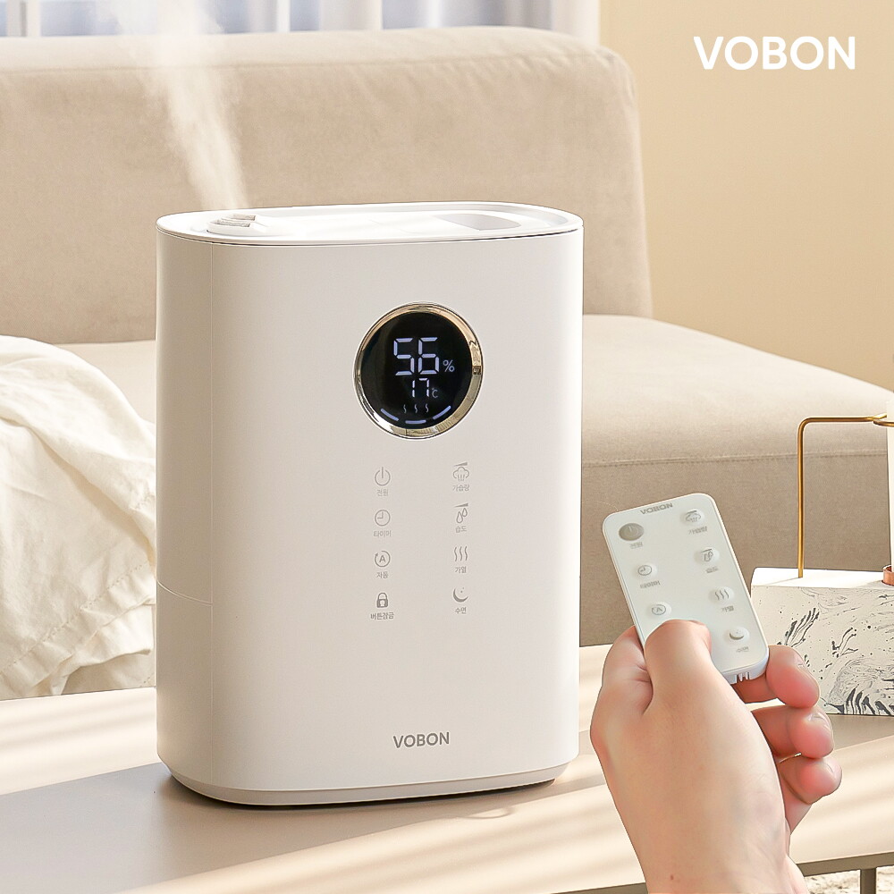 보본 보본 울트라멀티 복합 가열식 살균 통세척 대용량 가습기 4.5L VB-MH100