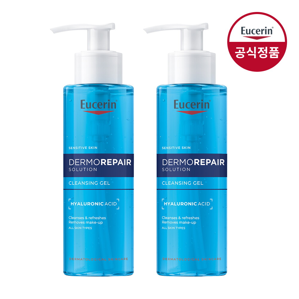 유세린 유세린 더모리페어 솔루션 클렌징 젤 200ml 2개