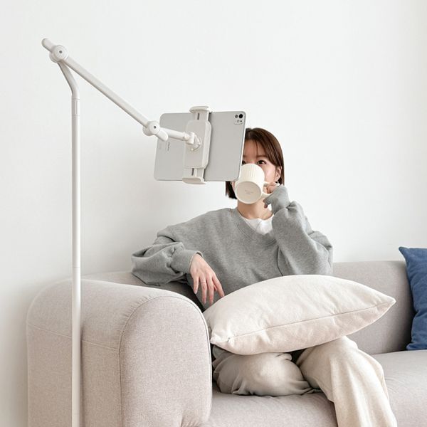 교보문고 태블리스 태블릿 핸드폰 거치대 침대 스탠드 자바라 SD-25