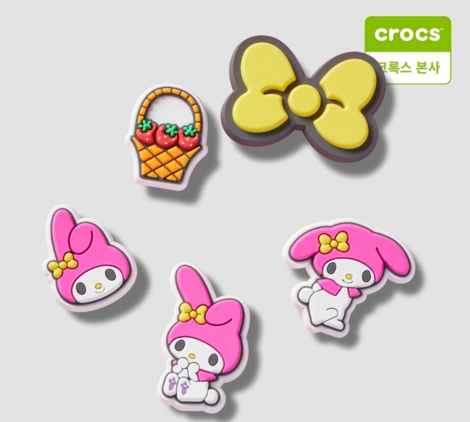 크록스 (크록스 본사) 마이멜로디 5Pack 지비츠™ 참 10015076