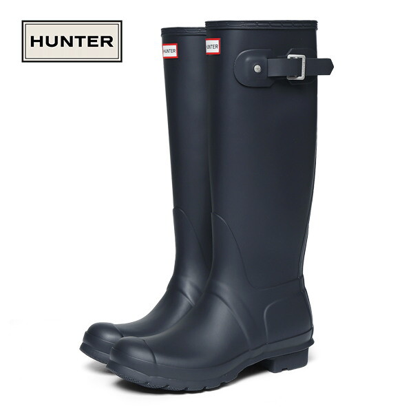 [병행수입, 헌터]헌터 [헌터][헌터] 우먼스 오리지널 톨 레인부츠 WFT1000RMA NVY