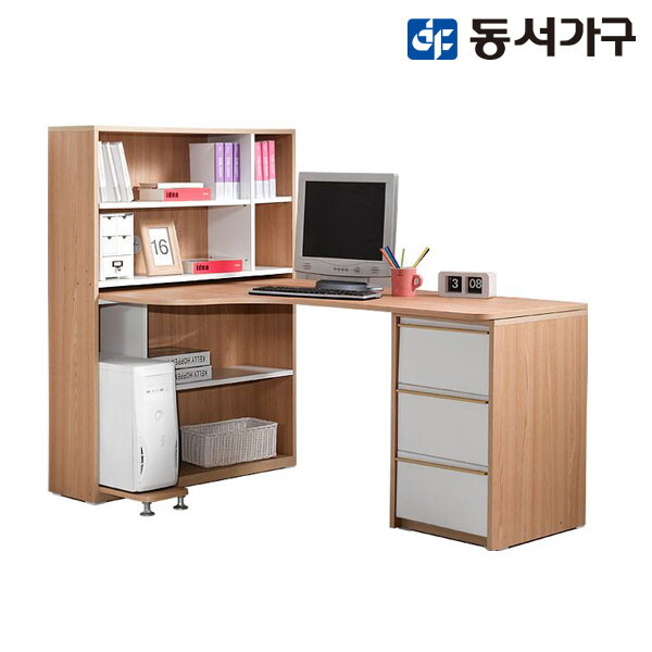 동서가구 MU-E801 H형 책상 세트 DF903056