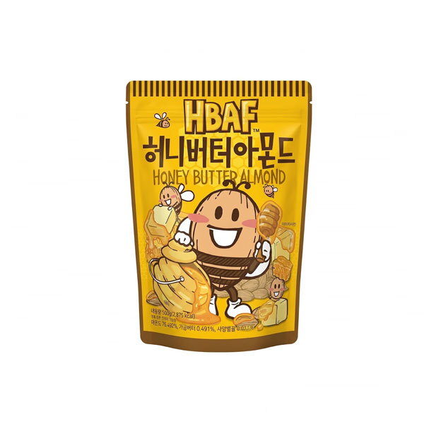 코스트코 코스트코 HBAF 바프 허니버터 아몬드 500g