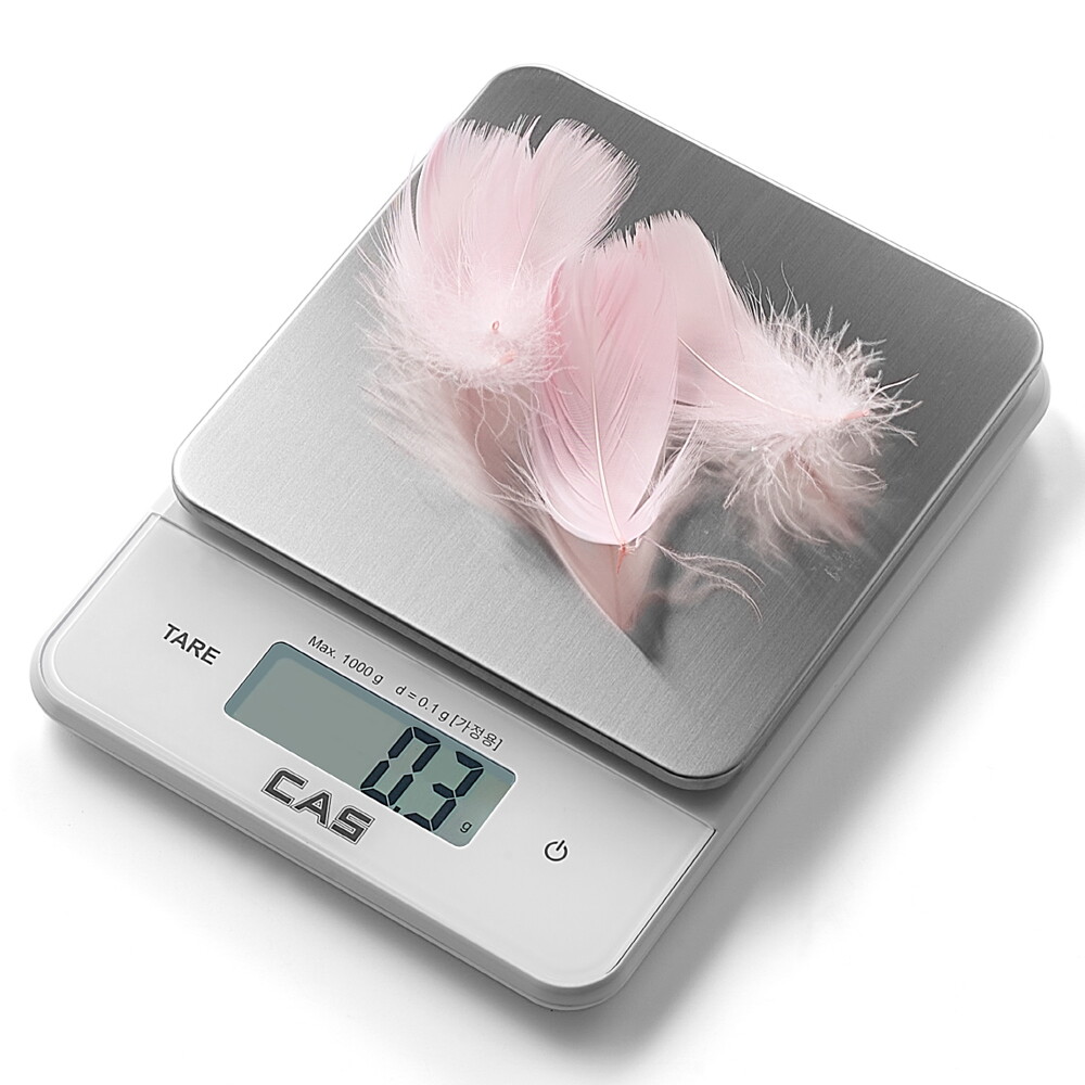 카스저울 카스(CAS) 0.1g 디지털 주방저울(전자저울) K-17