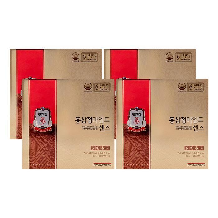 셀러허브 식품 정관장 홍삼정마일드 센스 10ml x 30개입 x 4박스