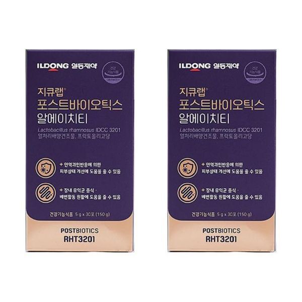 셀러허브 식품 [하프클럽/기타]일동제약 지큐랩 포스트바이오틱스 RHT 5g 30포 2박스 SJ