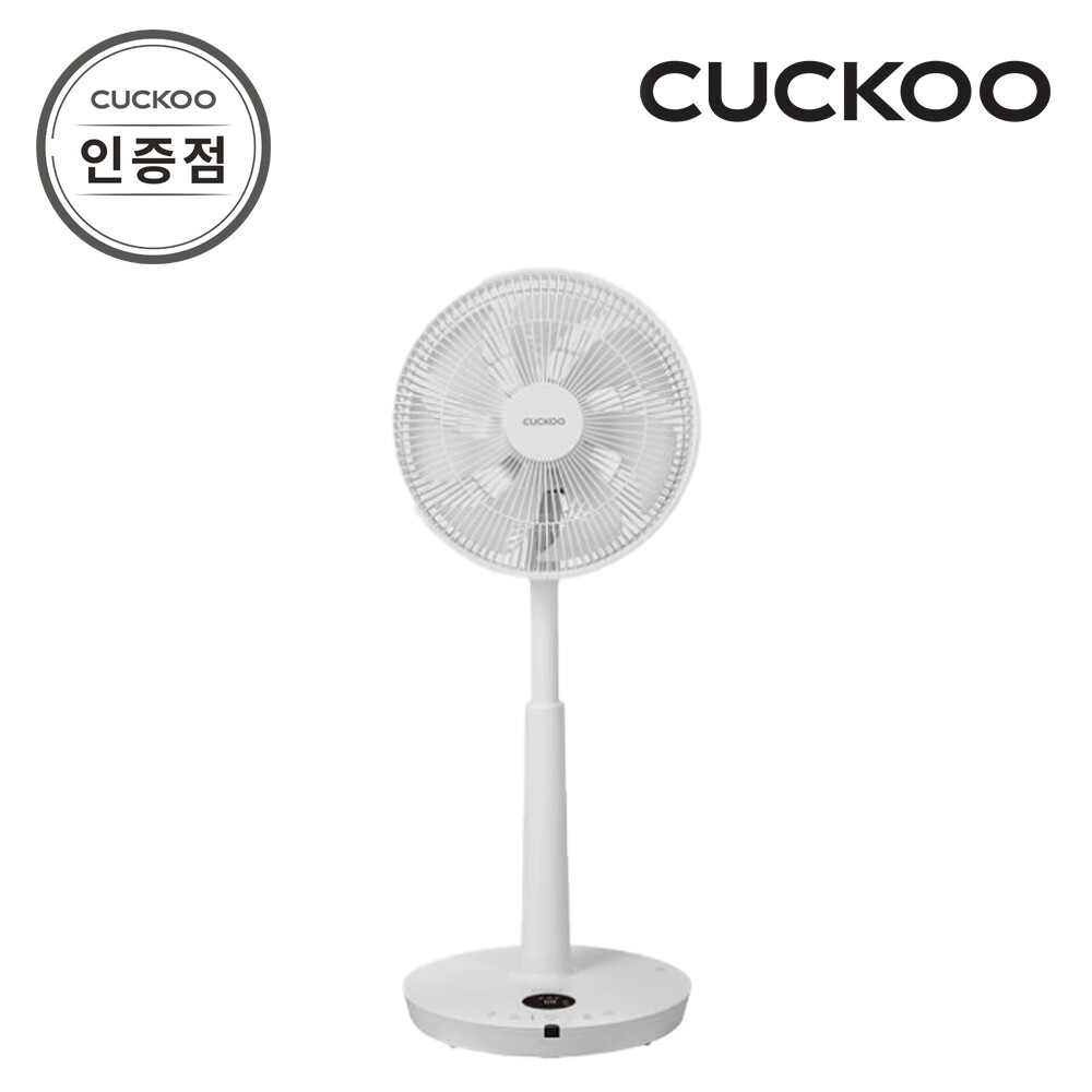쿠쿠 쿠쿠 인스퓨어 서큘레이터형 BLDC 선풍기 CF-MNL1210NW 29.5cm(12인치) 7엽 날개 높이 조절 노블 화이트 공