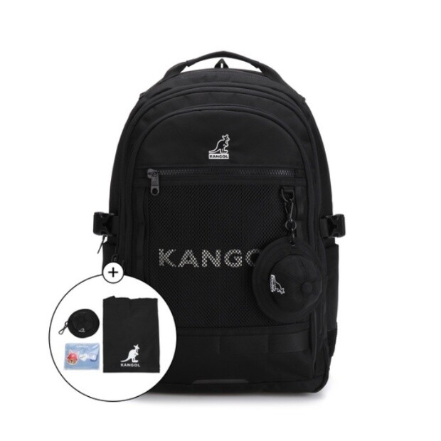 캉골 캉골백팩 CQK KSEB-BP14870BK 아이콘 알파 프로 백팩 1487 블랙