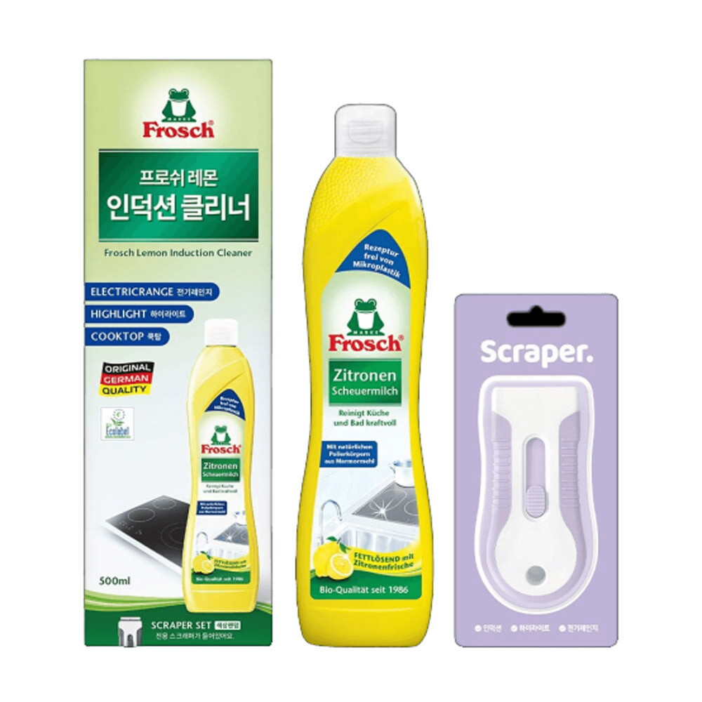 신세기유통 프로쉬 레몬 인덕션클리너 세트 500ml