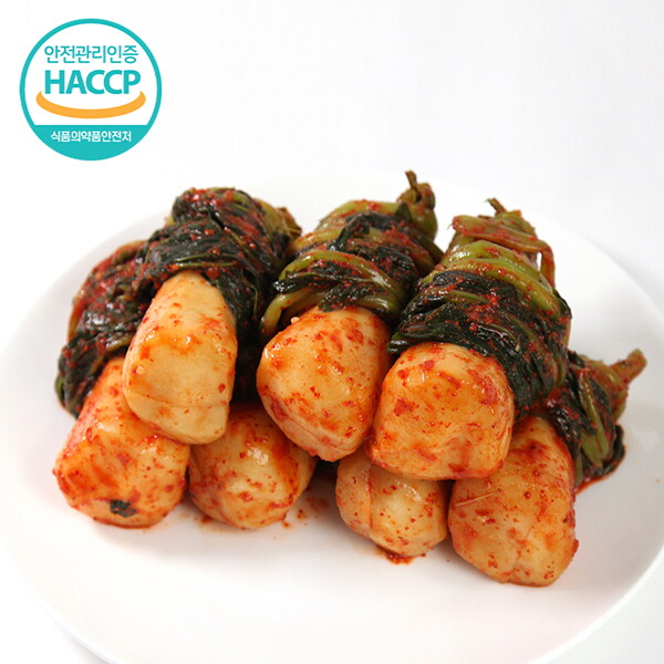 웰굿 HACCP인증 전라도 국내산 총각김치 1kg