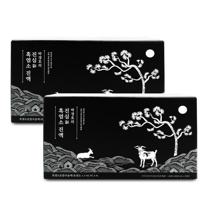 셀러허브 식품 박경호 진심 흑염소 진액 60ml x 30포 X 2박스