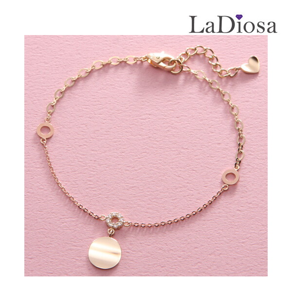 La Diosa 라디오사 14K 팔찌 G14A-9457BM