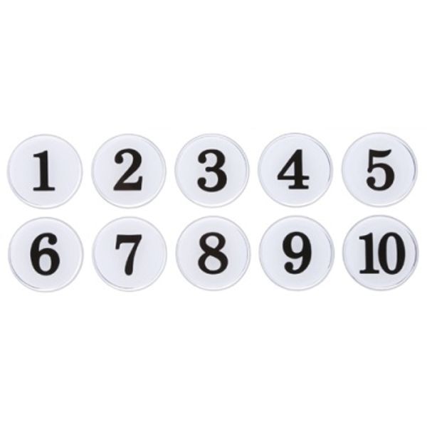 교보문고 드림디포 아트사인 61~70번호판 (백색 1170) 판/1 124965